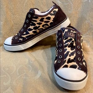 Cheetah print UGG shoes